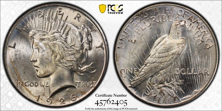 Cert 45762405 - Coin Image