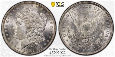 1881-O $1 MS62