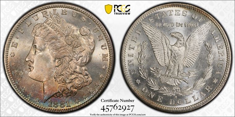 Cert 45762927 - Coin Image