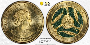 2022 $2 Socceroos Centenary MS66