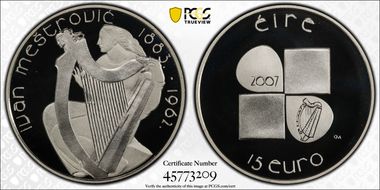 2007 € 15 Ivan Mestrovic PR69DCAM