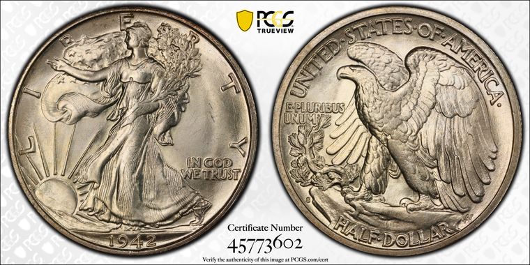 Cert 45773602 - Coin Image