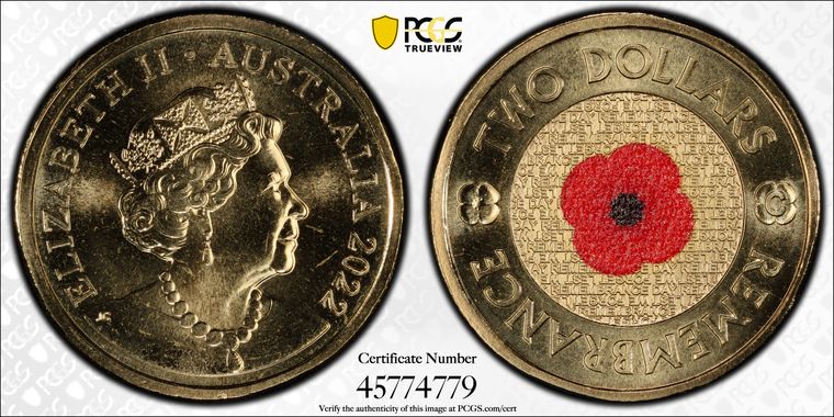 Cert 45774779 - Coin Image