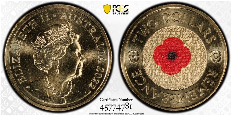 Cert 45774781 - Coin Image