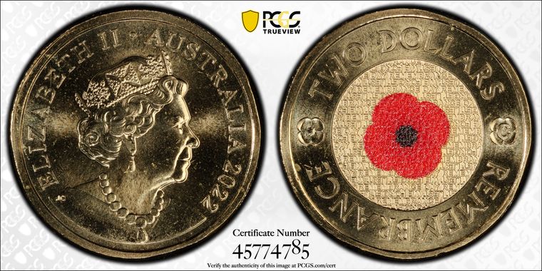 Cert 45774785 - Coin Image