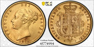 1875-S 1/2 Sov S-3862B N1