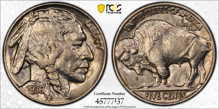 Cert 45777137 - Coin Image