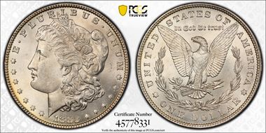 1882 $1 MS64