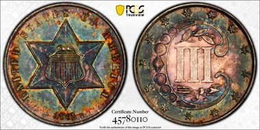 1861 3CS MS67