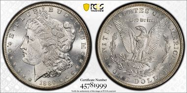 1889-S $1 MS62