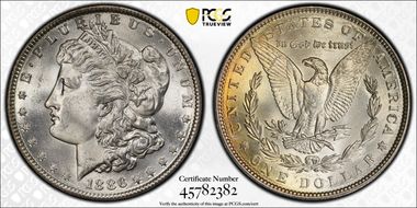 1886 $1 MS65