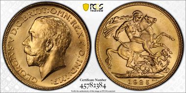 1925 Sov S-3996 MS64