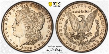 1900-S $1 AU55