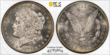 1878-S $1 MS63