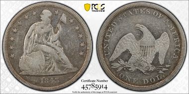 1843 $1 F15