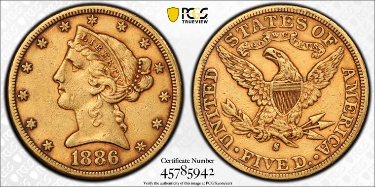 Cert 45785942 - Coin Image