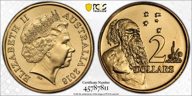 2018 $2 4th Portrait MS66
