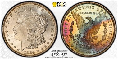 1884-O $1 MS65