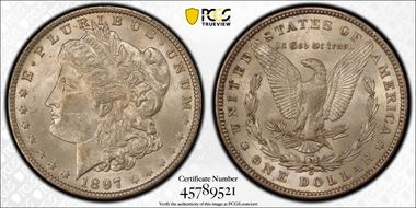 1897-O $1 MS62