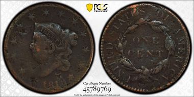 1819 1C Small Date N1BN