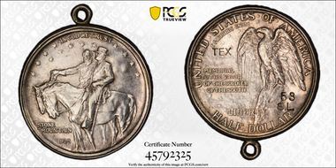 1925 50C Stone Mtn. - TEX S.L. N1