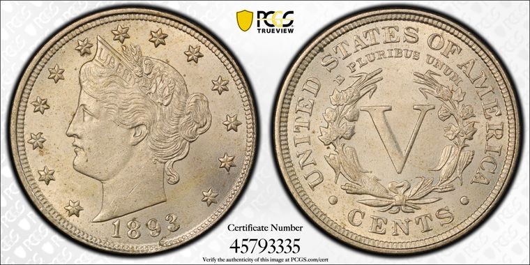 Cert 45793335 - Coin Image