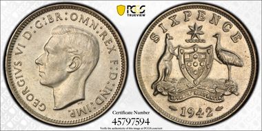1942(m) 6D MS66