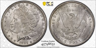 1884-CC $1 MS62