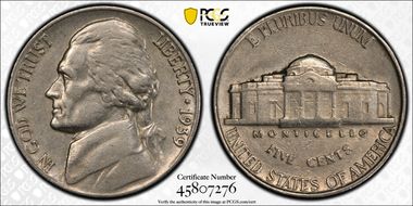 1939 5C Doubled Monticello XF45