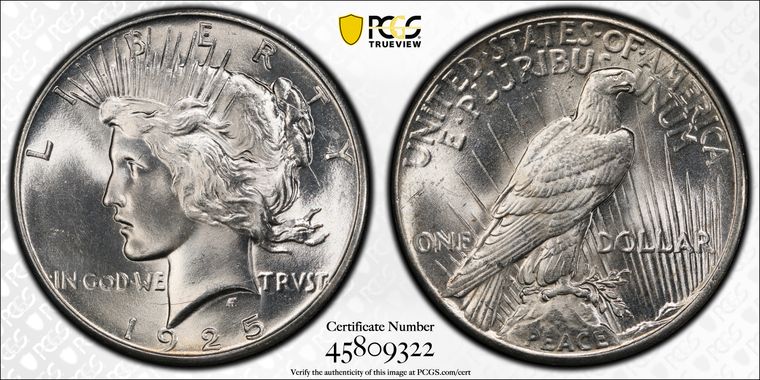 Cert 45809322 - Coin Image