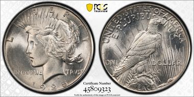 1925 $1 MS65