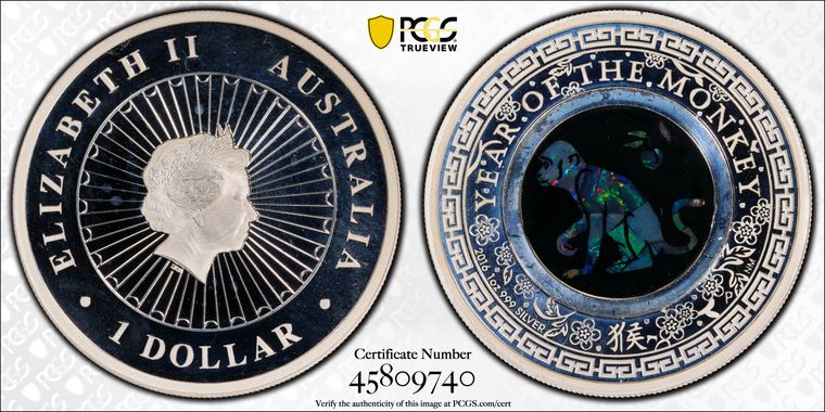 Cert 45809740 - Coin Image