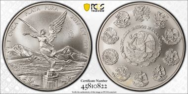 2017-Mo Onza Libertad Ag MS69