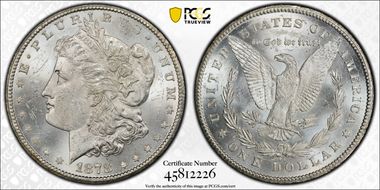1878-CC $1 MS62
