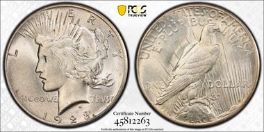 1928 $1 MS63