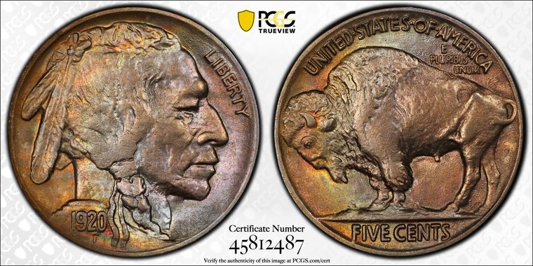 Cert 45812487 - Coin Image