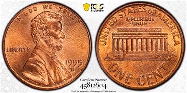 1995-D 1C MS64RD