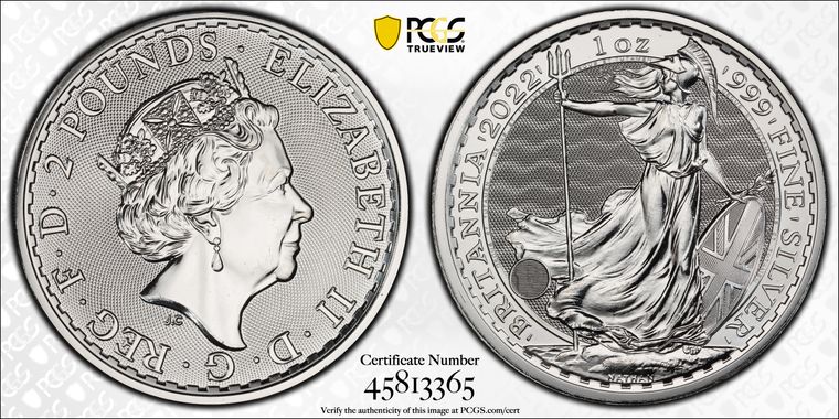 Cert 45813365 - Coin Image