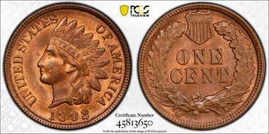 1892 1C MS64RB