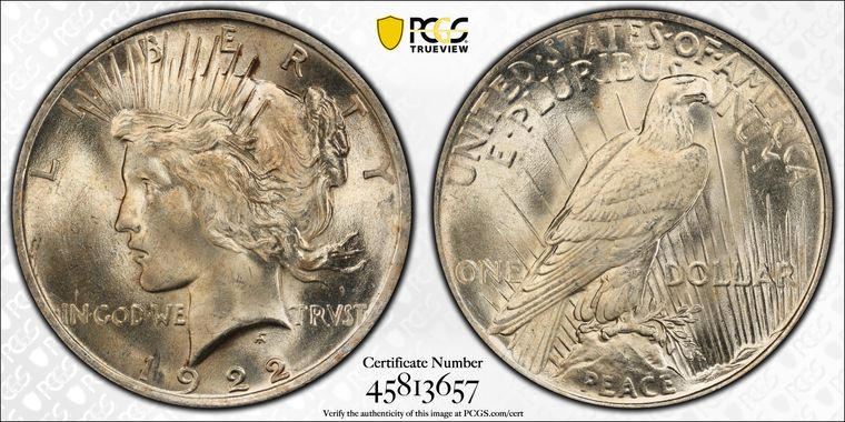 Cert 45813657 - Coin Image