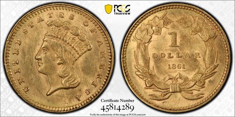 Cert 45814289 - Coin Image