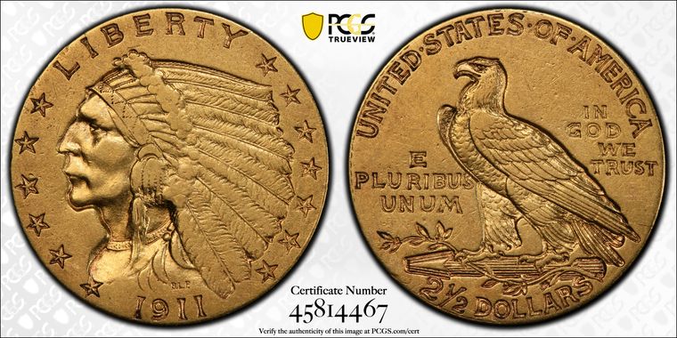 Cert 45814467 - Coin Image