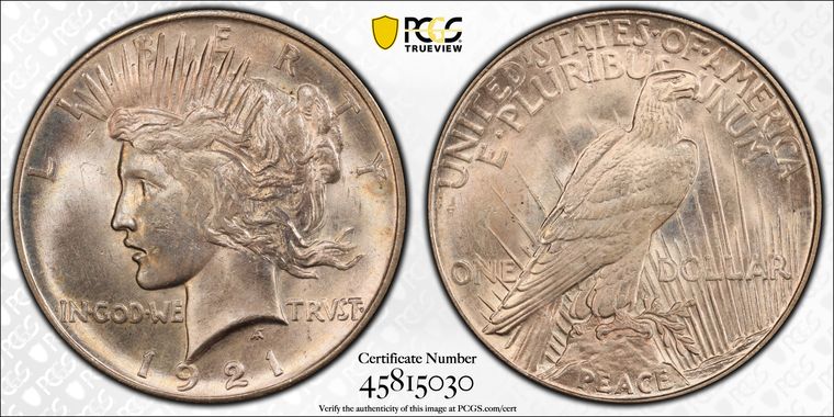 Cert 45815030 - Coin Image