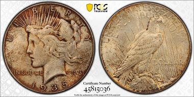 1935 $1 MS64+