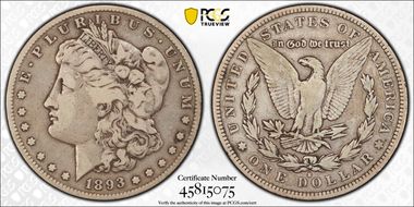 1893-S $1 F15