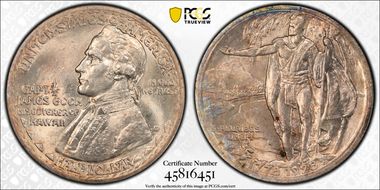 1928 50C Hawaiian MS64