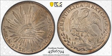 1838-Go PJ 8 R Go20 MS62