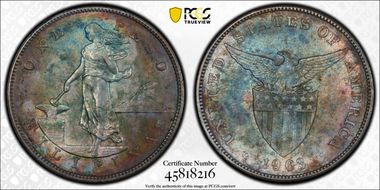 1903-S Peso KM-168  Ag N1