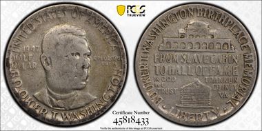 1947 50C Booker T. Washington VG10