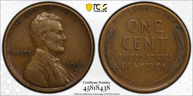 Cert 45818438 - Coin Image